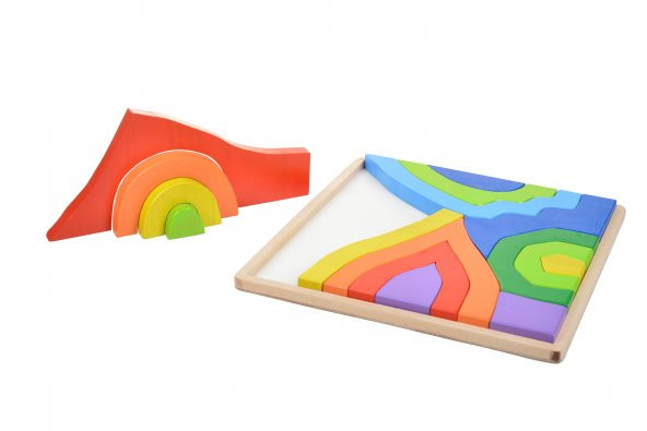 Woodnjoy Dört Element Ahşap Puzzle - 4