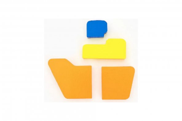 Woodnjoy Gemi  Üç Boyutlu Dikey Ahşap Puzzle & Denge Oyunu - 3