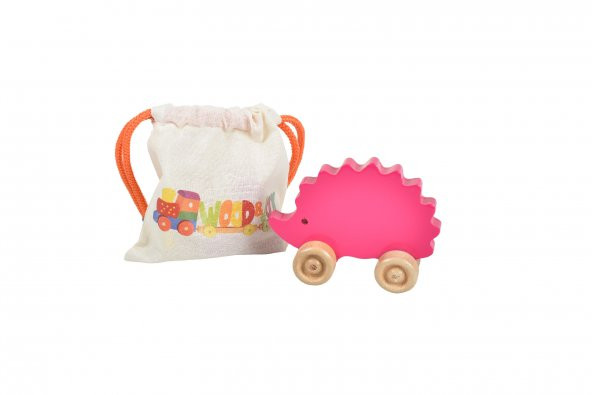 Woodnjoy Hareketli Ahşap Mini Kirpi - 3