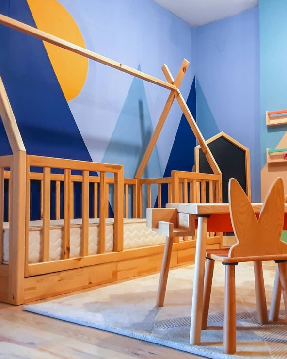 Woodnjoy Wood&Joy Montessori Tribal Karyola - 2