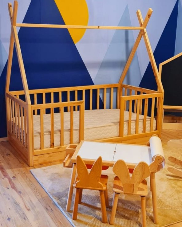 Woodnjoy Wood&Joy Montessori Tribal Karyola - 3