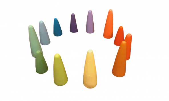 Woodnjoy 12 li Pastel Ağaçlar - 4