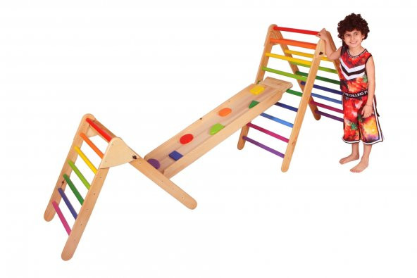 WoodnJoy Ahşap Merdiven Setimiz (3lü Set) - 3