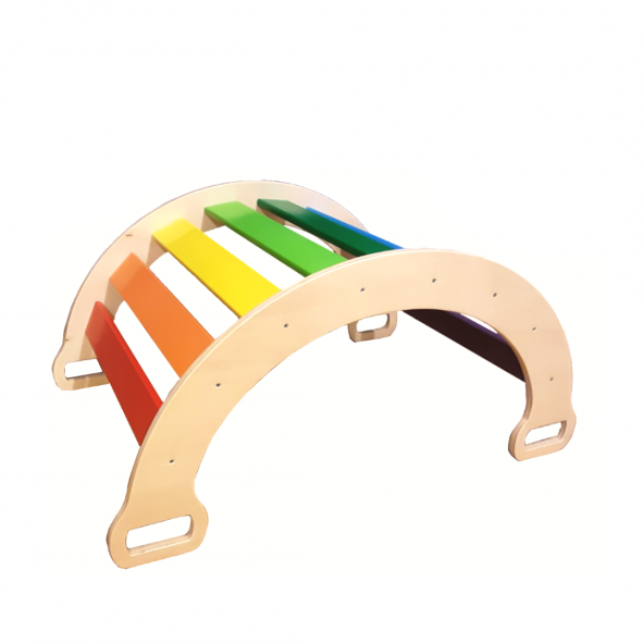 WoodnJoy Ahşap Gökkuşağı Dönence - 2