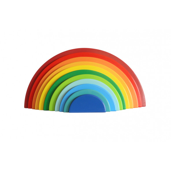 WoodnJoy Waldorf 12li Gökkuşağının Tablası