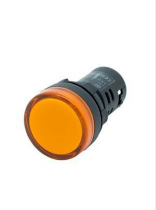 SARI LEDLİ 220V SİNYAL LAMBASI 10 ADET