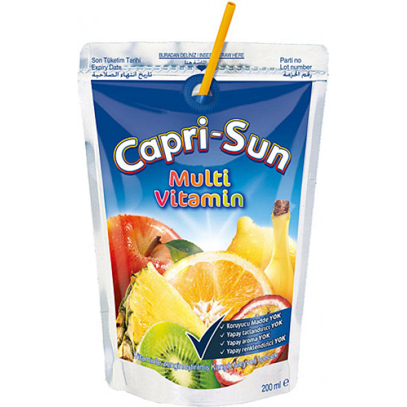 CAPRİ-SUN Multi Vitamin 200ml x 20 Adet