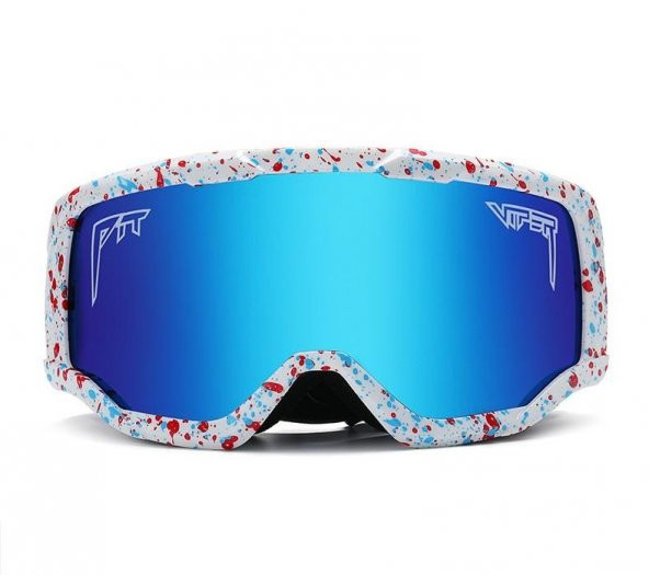 Schulzz UV400 Korumalı Buğu Önleyici Çift Katmanlı Snowboard Kayak Gözlüğü - 7