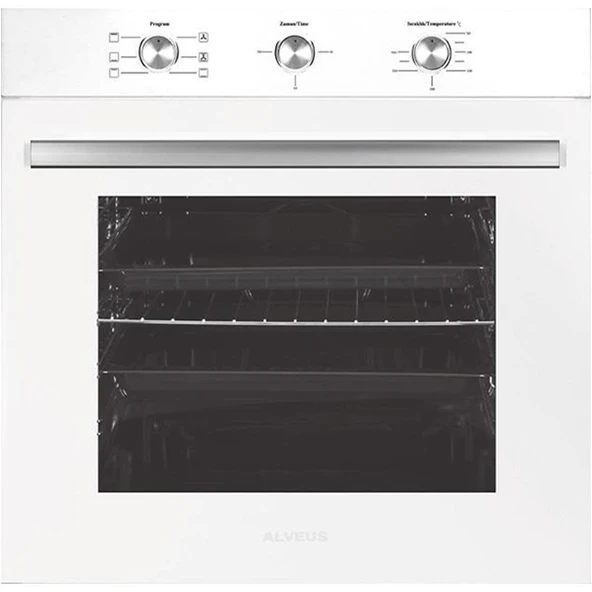 Alveus 6 Program Turbo Ankastre Cam Set - Beyaz - 2