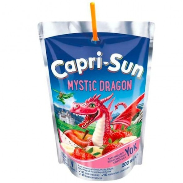 CAPRİ-SUN Mystic Dragon 200ml x 20 Adet