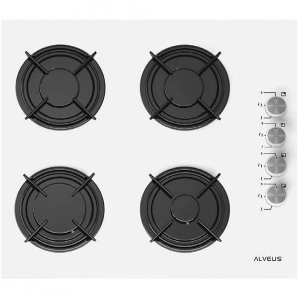 Alveus 6 Program Turbo Ankastre Cam Set - Beyaz - 3