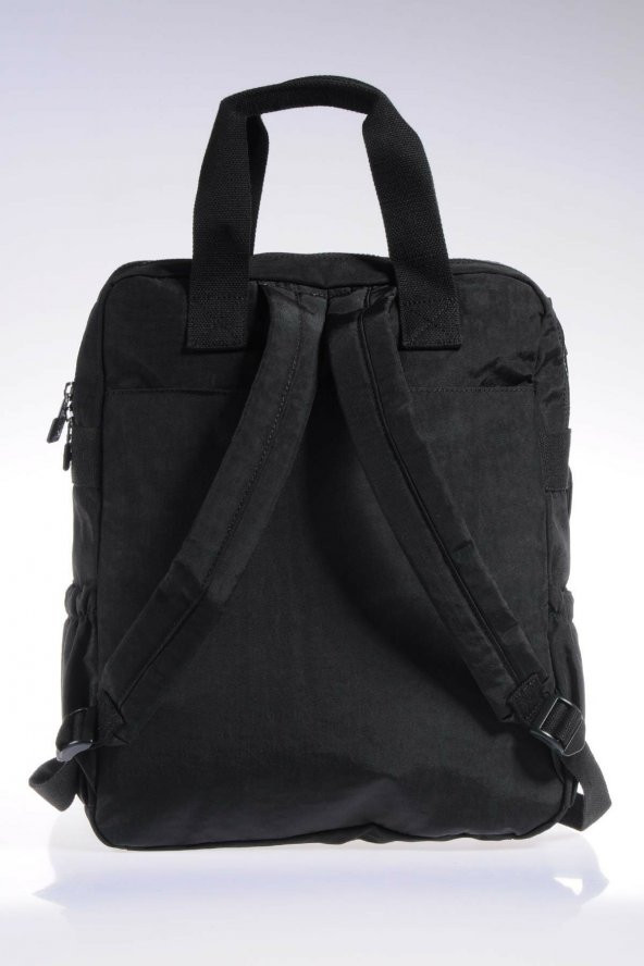 Siyah Kadın Sırt Çantası smb1175-001 - Resim 3