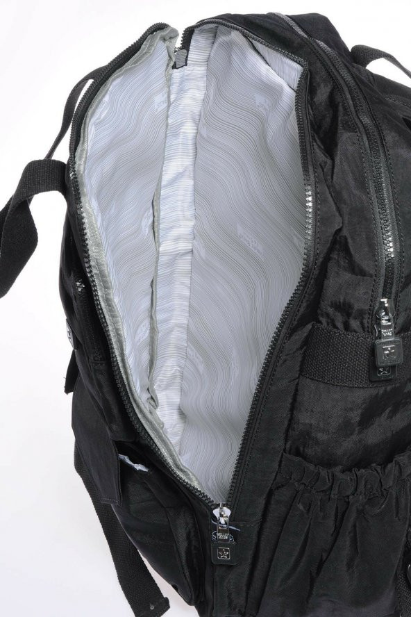 Siyah Kadın Sırt Çantası smb1175-001 - Resim 4