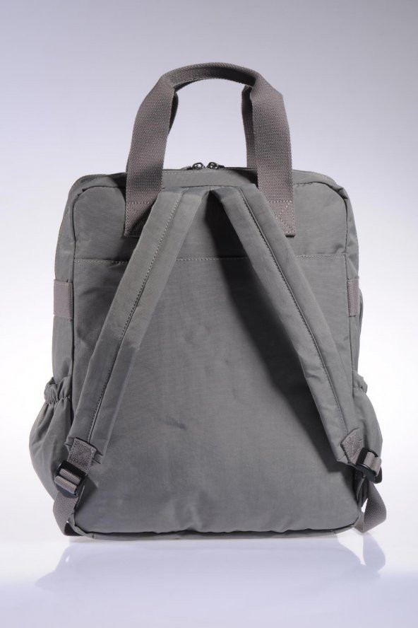 Smb1175-0078 Gri Kadın Sırt Çantası - 3