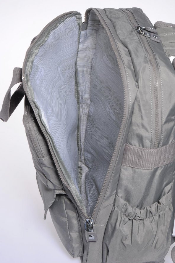 Smb1175-0078 Gri Kadın Sırt Çantası - 4