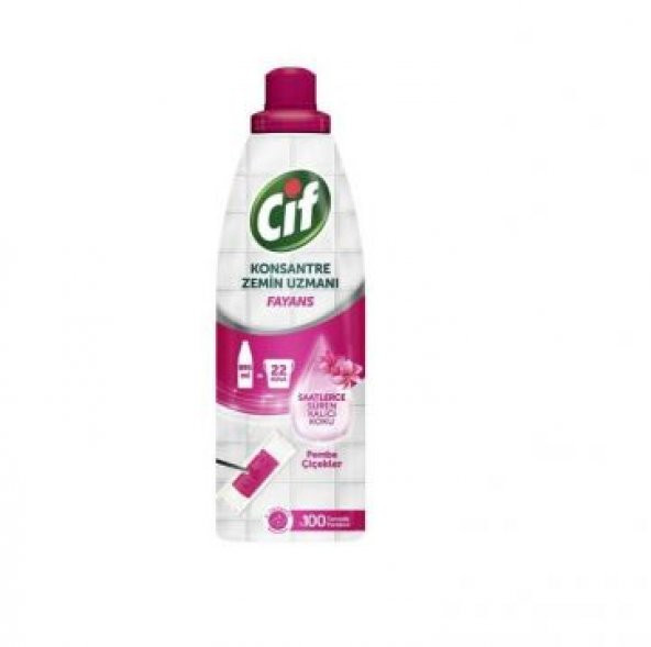 Cif Konsantre Zemin Uzmanı Fayans Pembe Çiçek 895 Ml