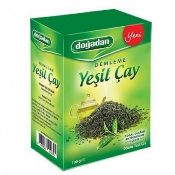 Doğadan Demleme Yeşil Çay Dökme 100 Gr