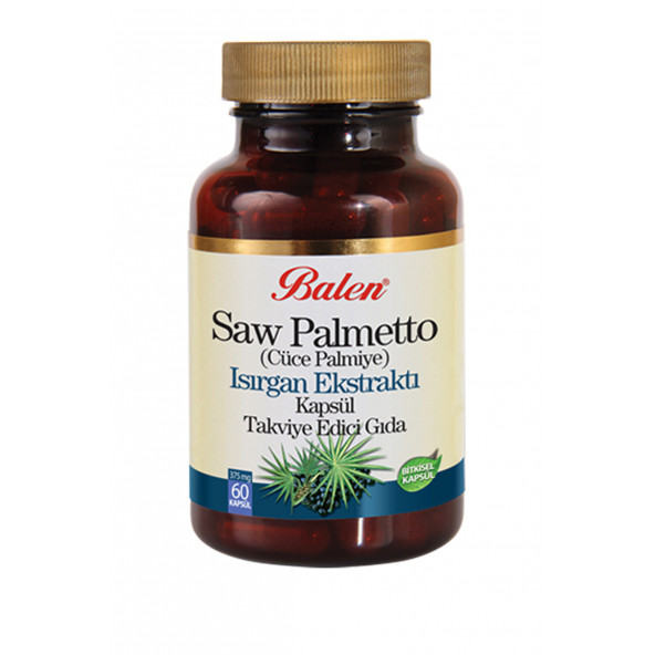 Balen Saw Palmetto Cüce Palmiye Isırgan Ekstraktı 60 Kapsül x 375 ürün görseli