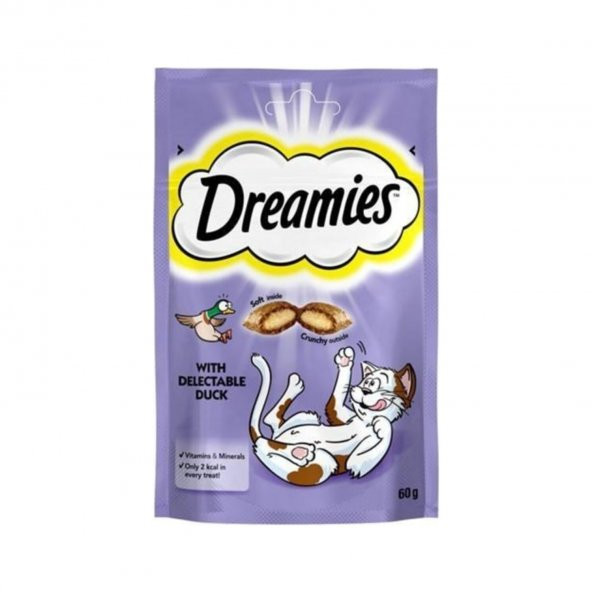 Dreamies Ördekli Kedi Ödülü 60 gr ürün görseli 1