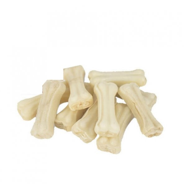 Beyaz Pres Kemik Mini Boy 5 Cm 7 Adet