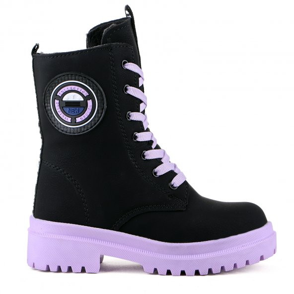 Vojo 7255 Rahat Sıcak Astarlı Fermuarlı Kız Çocuk Botu - 5