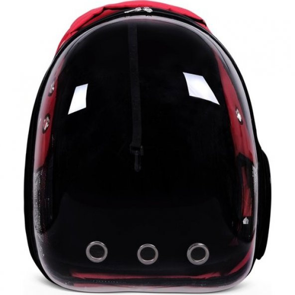 Şeffaf Astronot Kedi Köpek Taşıma Çantası 42 x 22 x 33 cm Renkli - 2