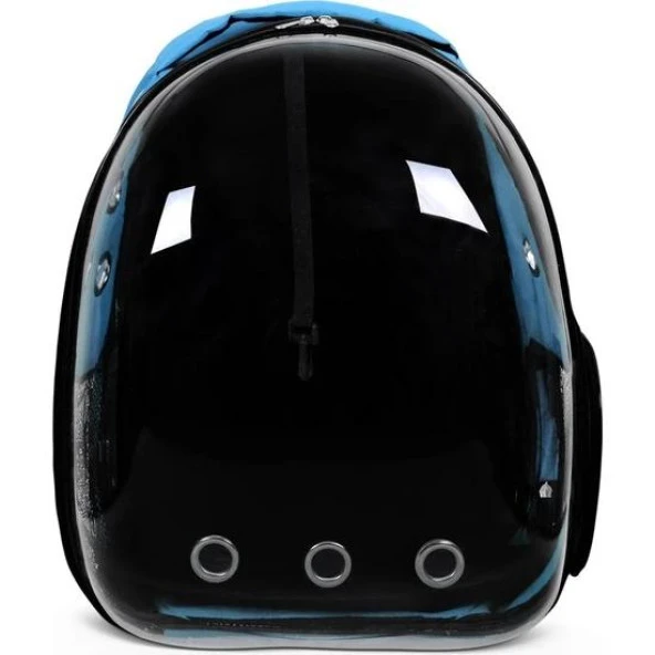 Şeffaf Astronot Kedi Köpek Taşıma Çantası 42 x 22 x 33 cm Renkli - 3