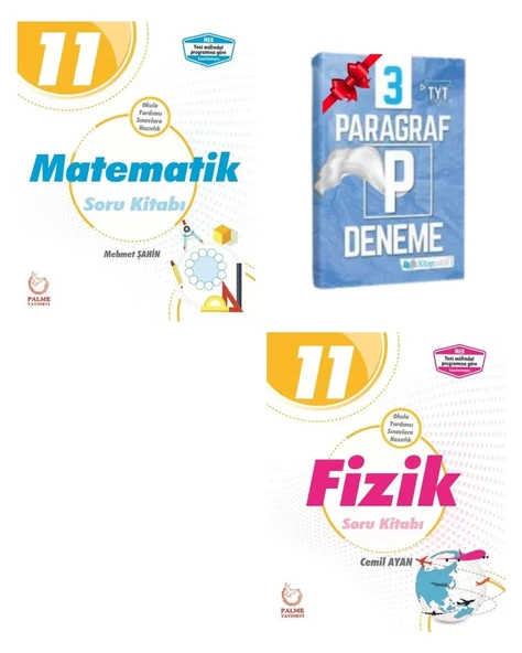 11.Sınıf Matematik ve Fizik Soru Bankası Set