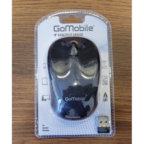 Ufak Siyah Kablosuz Mouse