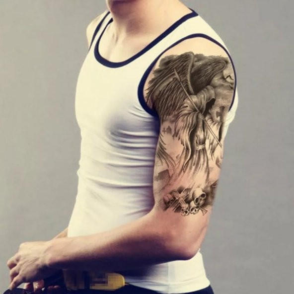 Tattoo Üç Boyutlu Dövme Geçici Dövme - 2