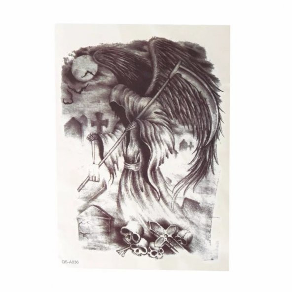 Tattoo Üç Boyutlu Dövme Geçici Dövme - 3