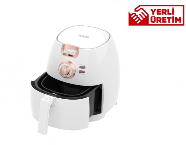 Sem Aircook SC300 1650 W Yağsız Fritöz Siyah - 4