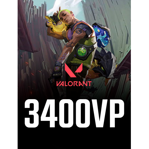 3400 VP Valorant Points