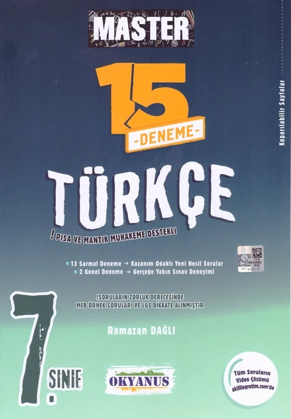 OKYANUS 7.SINIF MASTER TÜRKÇE DENEME