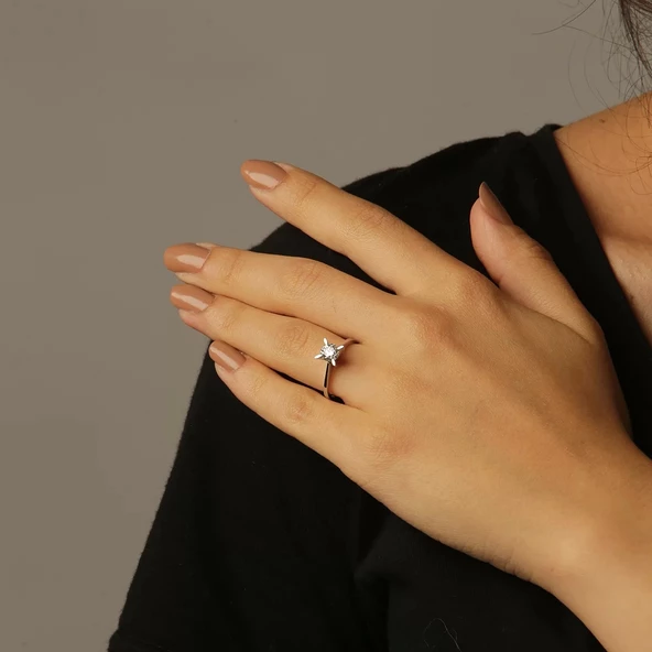 Pırlanta Tektaş Yüzük ürün görseli 1