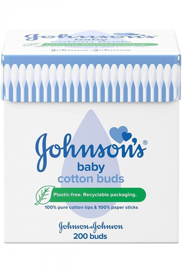 Johnsons Baby Kulak Temizleme Çubuğu 200 Adet - 1