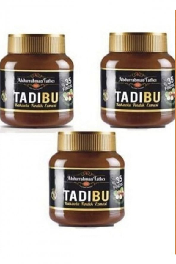Abdurrahman Tatlıcı Tadıbu Fındık Ezmesi 330g x 3
