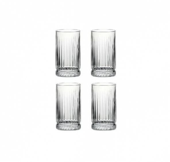 Paşabahçe 520445 Elysia Long Drink 4lü Su Meşrubat Bardağı 365 cc - 3