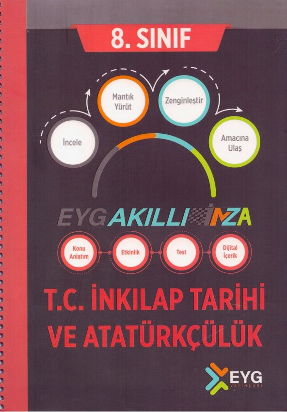 EYG 8.SINIF İMZA İNKILAP TARİHİ VE ATATÜRKÇÜLÜK AKILLI DEFTER