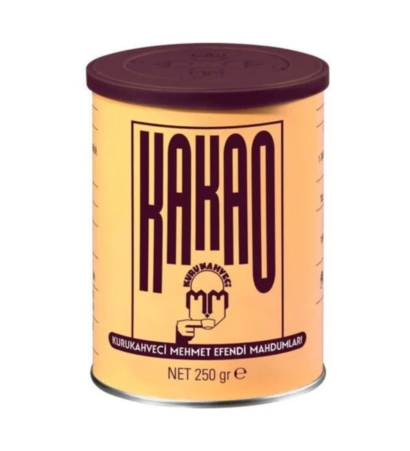 MEHMET EFENDİ KAKAO TENEKE KUTU 250 GR