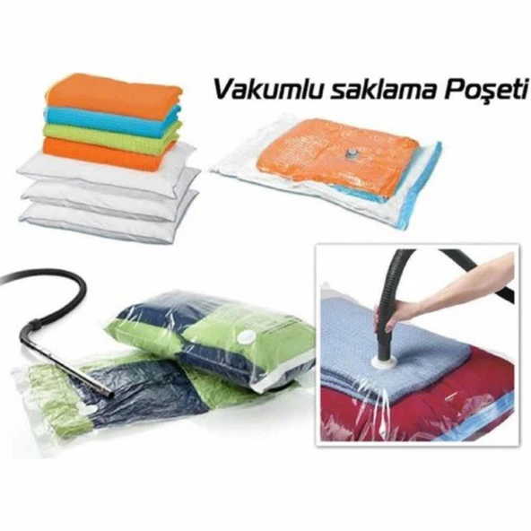 Vakumlu Poşet Hurç 3lu Set ( 55x90 - 80x100 ) - Resim 3