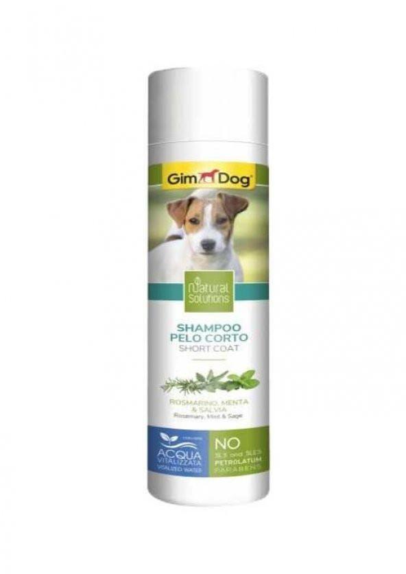 Gimdog Natural Solutions Köpek Kısa Tüy Şampuanı 250 Ml