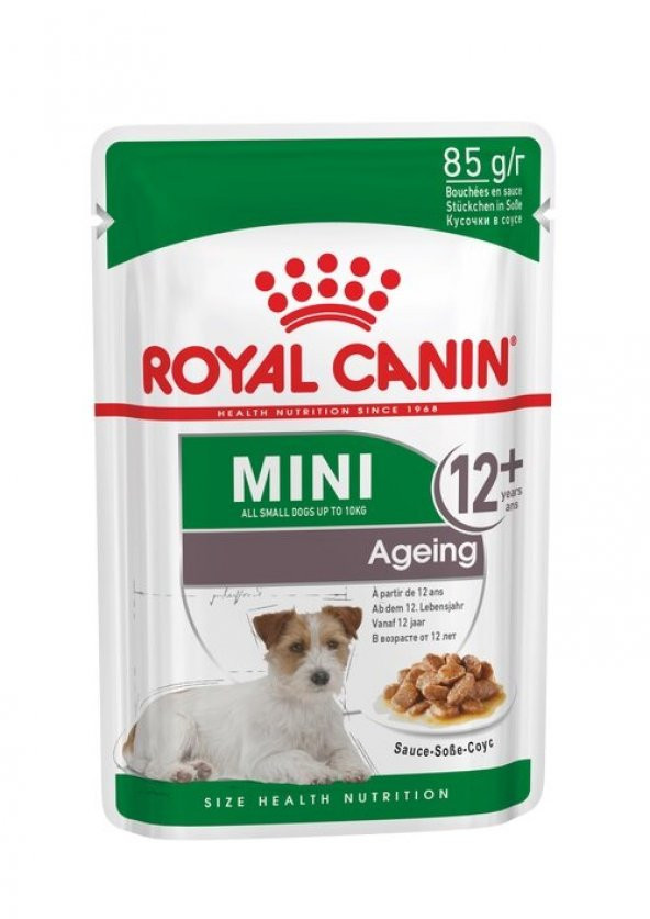 Royal Canin Mini Ageing Küçük Irk Yaşlı Köpek Konservesi +12 Yaş 85 Gr X 12 Adet