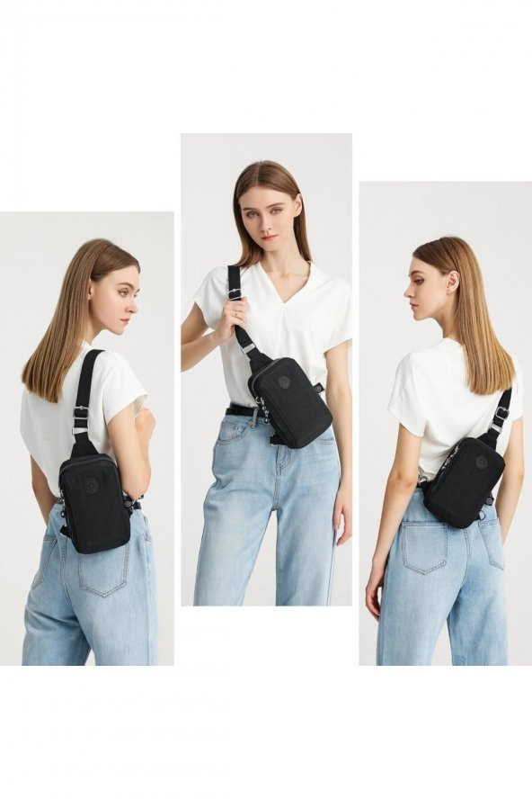 Kadın / Kız Vücut Çantası 2022-3105-0001 Siyah - 4