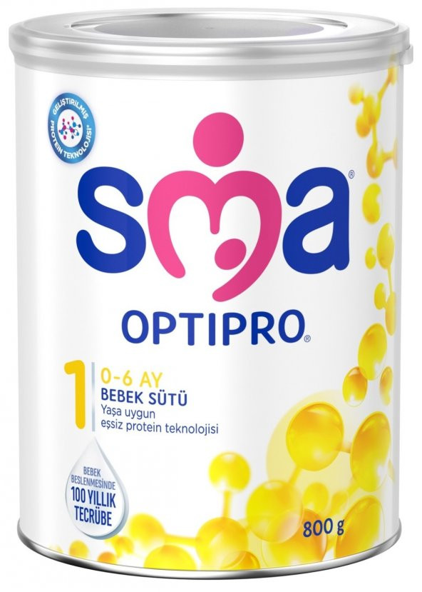 Sma Optipro 800GR No:1 Bebek Sütü (0-6 Ay)