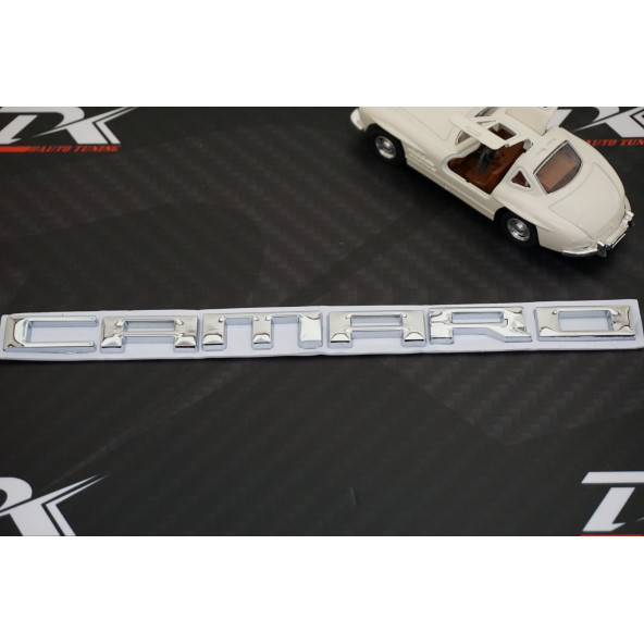 Chevrolet Camaro Metal Bagaj 3M 3D Yazı Logo Arma - 4