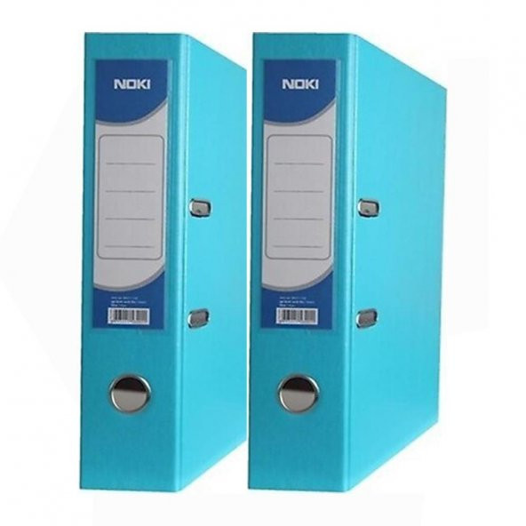 Büro Klasör Geniş Noki Turkuaz Büro Klasörü Halkalı 2 Adet