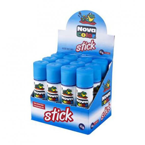 Stick Yapıştırıcı Nova Color Katı Yapıştırıcı 40 gr 1 Adet NC 303 - 3