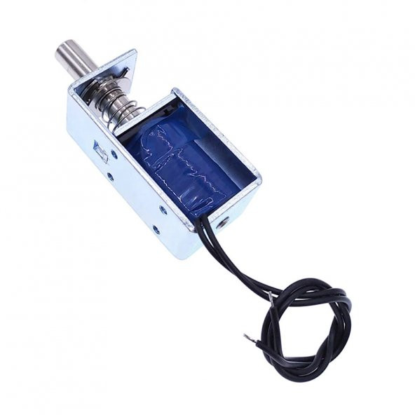 TAU-S0837DL-D Solenoid Kilit DC 12V 1A 12W 15N Elektrikli Manyetik Kapı Depo Kasa Kilidi 10mm Dil - 2