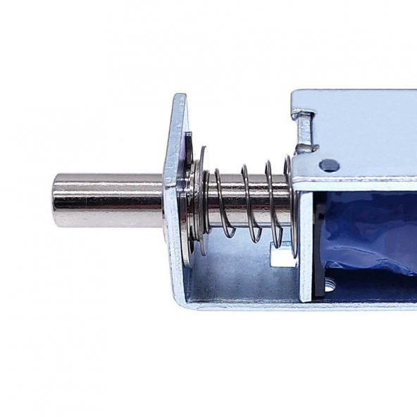 TAU-S0837DL-D Solenoid Kilit DC 12V 1A 12W 15N Elektrikli Manyetik Kapı Depo Kasa Kilidi 10mm Dil - 6